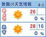 敦賀の天気予報
